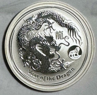 Australia 1 Dollar 2012 (Silver - With Privy Mark) "Year Of The Dragon" - Collections