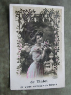 TINLOT - JE VOUS ENVOI DES FLEURS DE TINLOT 1910 - Tinlot