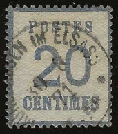 Elzass   .   Michel .   6-I        .    O      .   1870    .    Gestempelt - Other & Unclassified