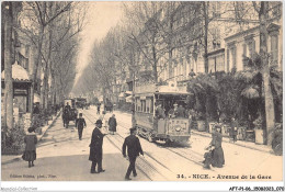 AFTP1-06-0036 - NICE - Avenue De La Gare  - Schienenverkehr - Bahnhof