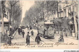 AFTP1-06-0035 - NICE - Avenue De La Gare  - Schienenverkehr - Bahnhof