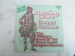 Disque Vinyle 1972 Amazing Grace Cornet Carillon The Military Band Of The  Royal Scots Dragoon Guards - Other - English Music