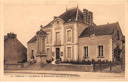 DERVAL - La Mairie, Le Monument Aux Morts Et Les Ecoles - Très Bon état - Derval