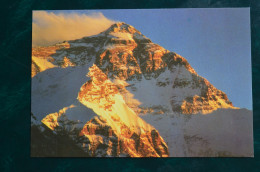 China Qomolangma Mount Everest Entier Postal Stationery Chine - Montagne