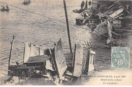 Catastrophe Des PONTS DE CE - 4 Août 1907 - Débris De La Voiture De Voyageurs - Très Bon état - Les Ponts De Ce
