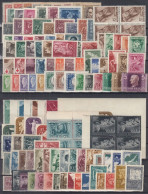 ⁕ HUNGARY 1919 - 1944 Ungarn / Magyarország ⁕ Nice Collection Of 135 Unused Stamps ( Mix MNH & MH ) ⁕ See All Scan - Collezioni