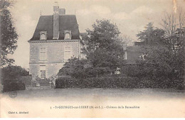 SAINT GEORGES SUR LOIRE - Château De La Benaudière - état - Saint Georges Sur Loire