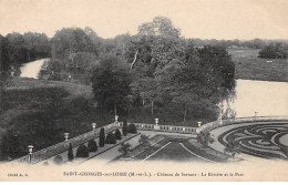 SAINT GEORGES SUR LOIRE - Château De Serrant - La Rivière Et Le Parc - Très Bon état - Saint Georges Sur Loire