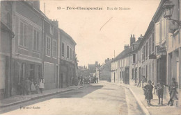 FERE CHAMPENOISE - Rue De Sézanne - Très Bon état - Fère-Champenoise