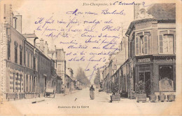 FERE CHAMPENOISE - Avenue De La Gare - Très Bon état - Fère-Champenoise
