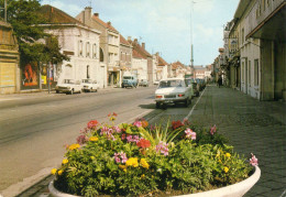 Noeux-les-Mines. Route Nationale (Vue Rare, Fourgon Citroen H) - Noeux Les Mines