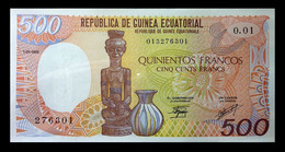 # # # Ältere Banknote Aus Äquatorial Guinea 500 Francs UNC # # # - Aequatorial-Guinea