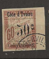 1904 MH Cote-d'Ivoire Colis Postaux Yvert 6 - Gebruikt