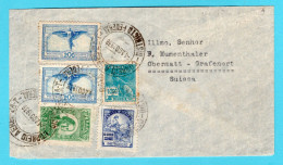 BRAZIL Air Cover 1938 Distr Federal To Grafenort, Switzerland - Storia Postale