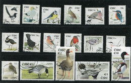 IRELAND/EIRE - 2002  BIRDS  SET  FINE USED - Oblitérés