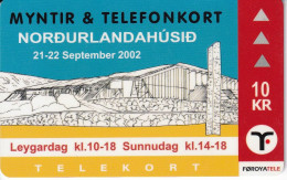TARJETA DE LAS ISLAS FAROE DE 10 KR DE MYNTIR & TELEFONKORT (FEROE) - Faroe Islands
