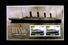 IRELAND/EIRE - 1999  TITANIC MS  FINE USED - Blocks & Sheetlets