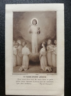 SOUVENIR DE LA PREMIÈRE COMMUNION  MARIE-THÉRÈSE SCHAETZEN  CHAPELLE DES DAMES DE MARIE A MALINES 1925 - Communie