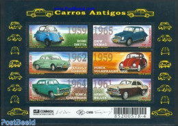 Brazil 2001 Automobiles 6v M/s, Mint NH, Transport - Automobiles - Nuovi