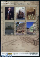 Brazil 2009 The Dutch In Brazil 6v M/s, Mint NH, History - Transport - Netherlands & Dutch - Ships And Boats - Art - A.. - Nuovi