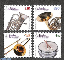 Portugal 2023 Music Instruments 4v, Mint NH, Performance Art - Music - Musical Instruments - Neufs