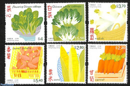 Hong Kong 2023 Vegetables 6v, Mint NH, Health - Food & Drink - Unused Stamps