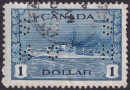 Canada 1942 Sc O9-262  Official OHMS Perfin Used - Perfins