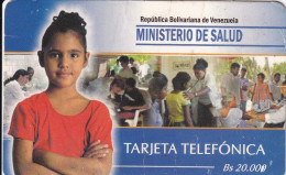 ESP-06a TARJETA DE CUBA EMITIDA SOLO PARA MEDICOS CUBANOS EN VENEZUELA (MUY RARA) - Kuba