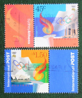 Paralympics Olympic Games Sport 2000 (Mi 1971-1972 Yv 1901 1904) Used Gebruikt Oblitere Australia Australien Australie - Usados