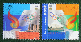 Paralympics Olympic Games Sport 2000 (Mi 1971-1972 Yv 1901 1904) Used Gebruikt Oblitere Australia Australien Australie - Used Stamps