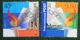 Paralympics Olympic Games Sport 2000 (Mi 1971-1972 Yv 1901 1904) Used Gebruikt Oblitere Australia Australien Australie - Usados