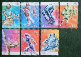 7 Values Olympic Games Sport 2000 (Mi 1961-1970 Yv -) Used Gebruikt Oblitere Australia Australien Australie - Usados