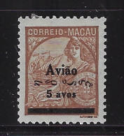 MACAU  1936  SCOTT#C3  MH  CV  $4.25 - Ongebruikt