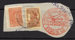 ● RUSSIA 1932 ● Annullo LUFTPOSTAMT ● BERLIN C2 ● MIT LUFTPOST BEFORDERT ● Frammento Da Busta ● L. 4305 ● - Covers & Documents