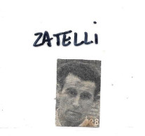 EA20 - VIGNETTE ATHLETIC - FOOTBALL - MARIO ZATELLI - OLYMPIQUE DE MARSEILLE - FORMAT 1.8 X 3 CM - Sonstige & Ohne Zuordnung