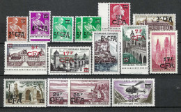 REUNION 1957-59: Lot De Neufs**, Petit Prix - Oblitérés