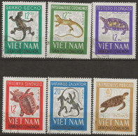 Nord Viet-Nam N°488/93 (ref.2) Série Complète - Turtles