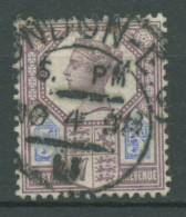 Großbritannien 1887 Königin Victoria 5 Pence, 93 Gestempelt - Gebruikt