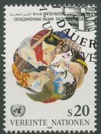 UNO Wien 1991 Freimarke Gesichter 116 Gestempelt - Gebraucht
