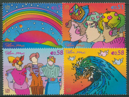 UNO Wien 2002 Konferenz Für Nachhaltige Entwicklung Zeichnung 367/70 Postfrisch - Unused Stamps