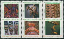 UNO Wien 2003 Eingeborenenkunst 381/86 Blockeinzelmarken Postfrisch - Ongebruikt