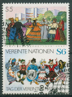 UNO Wien 1987 Tag Der Vereinten Nationen Tänzer 75/76 Gestempelt - Usados