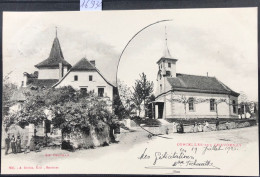 Corcelles-sur-Chavornay (Vaud - Dist. Orbe) Le Château Et L'église, Vers 1903 (16'930) - Orbe