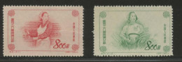 CHINA PRC - 1953 Set C21. MICHEL 200-201. Unused. Issued Without Gum. - Ongebruikt