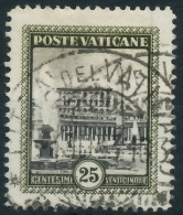VATIKAN 1933 Nr 25 Gestempelt X3C245E - Usados