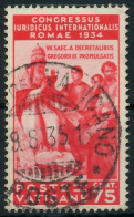 VATIKAN 1935 Nr 48 Zentrisch Gestempelt X3C2692 - Usati