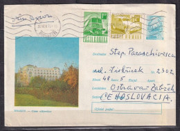 ROMANIA.1970/Bucuresti, Uprated Fifty*five-bani Illustrated PS Envelope/Brasov-the Officers' House. - Cartas & Documentos