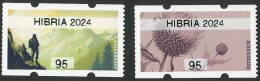 Austria 2024 - HIBRIA 2024" Sommer - Set-Ausland ATM Mnh** - Viñetas De Franqueo [ATM]