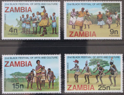 Sambia 176-179 Postfrisch #WZ600 - Nyassaland (1907-1953)