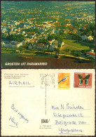 Surinam Suriname Paramaribo Panoramic Nice Stamp Old Postcard # 41514 - Suriname